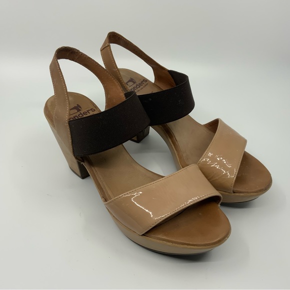 Wonders leather sandals. Size 8 - Picture 2 of 10